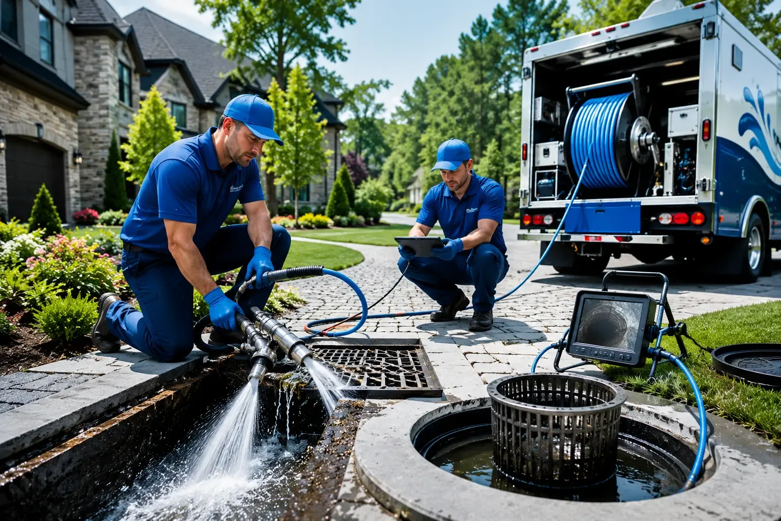 Local outdoor drain cleaning professionals in Vanderbilt, PA